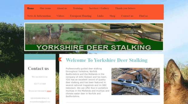 yorkshiredeerstalking.co.uk