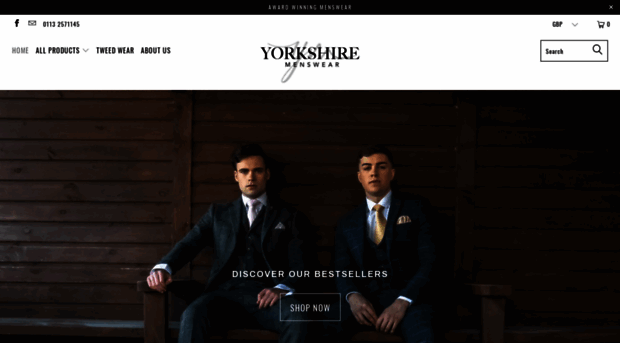 yorkshiremenswear.com