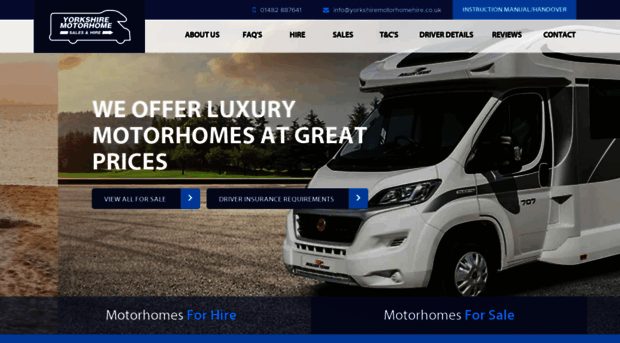 yorkshiremotorhomehire.co.uk