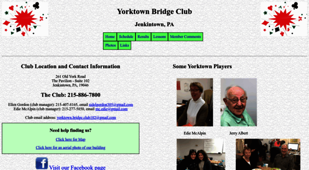 yorktownbridgeclub.com