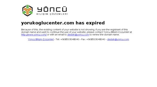 yorukoglucenter.com
