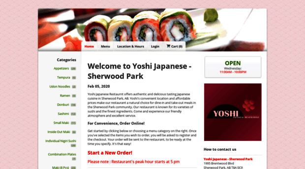 yoshisherwoodpark.com