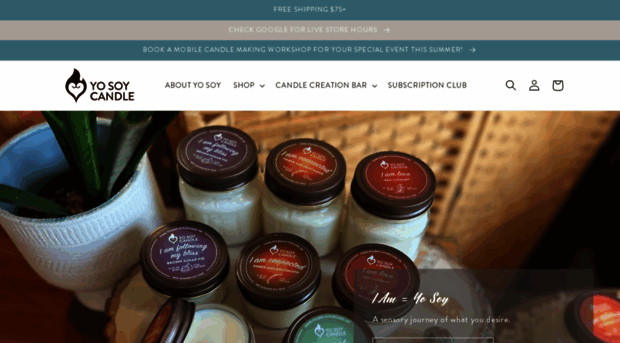 yosoycandles.com