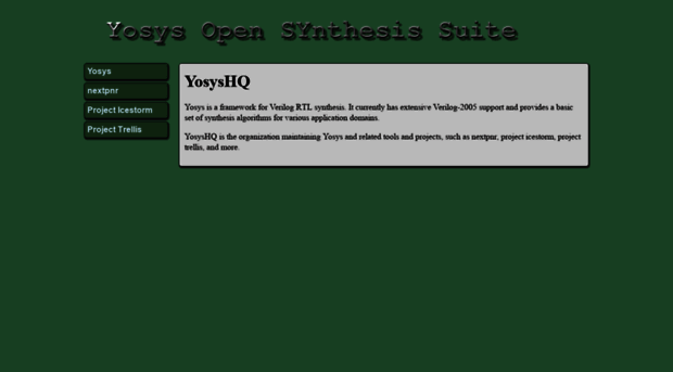yosyshq.net