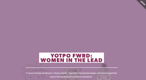 yotpofwrdwomenlead.splashthat.com