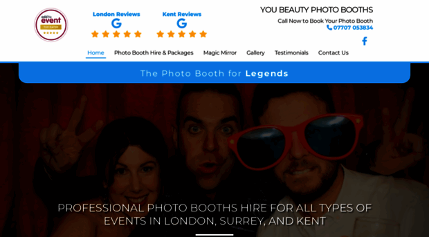 youbeautyphotobooths.co.uk