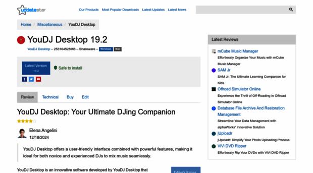 youdj-desktop.updatestar.com