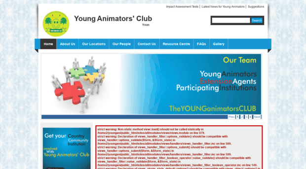 younganimatorsclub.org