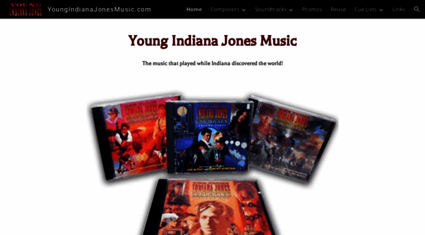 youngindianajonesmusic.com