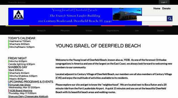 youngisraelofdeerfieldbeach.shulcloud.com