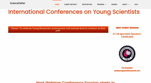 youngscientistawards.com