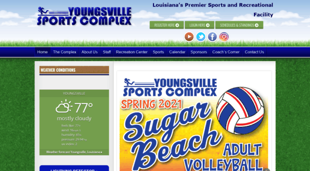 youngsvillesportscomplex.com