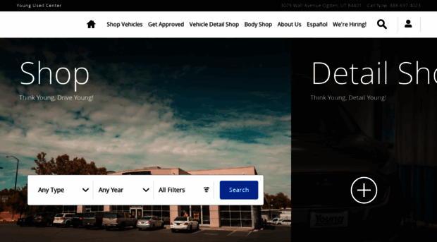 youngusedcarcenter.com