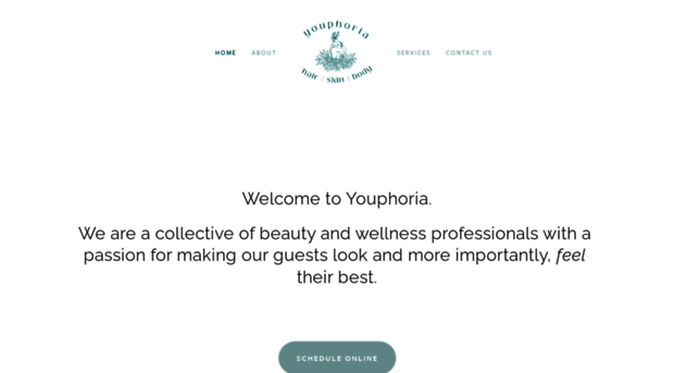 youphoriasalon.com