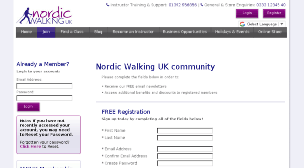 your.nordicwalking.co.uk