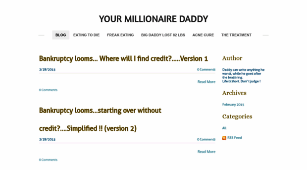 yourdaddymillionaire.weebly.com