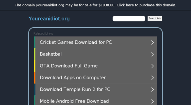 youreanidiot.org
