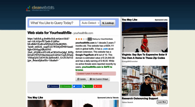 yourhealthfile.com.clearwebstats.com