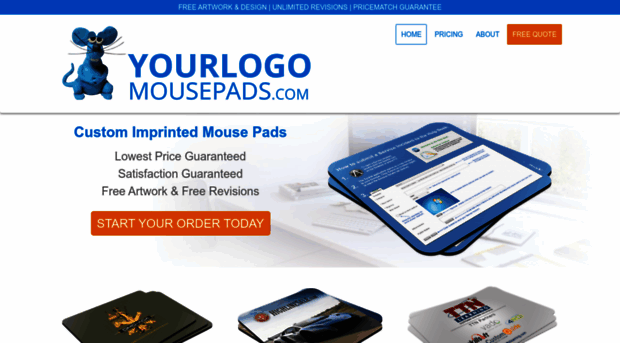 yourlogomousepads.com