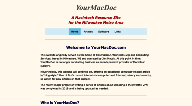 yourmacdoc.com