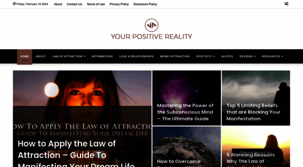 yourpositivereality.com