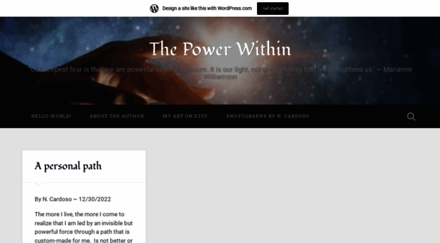 yourpoweriswithin.wordpress.com