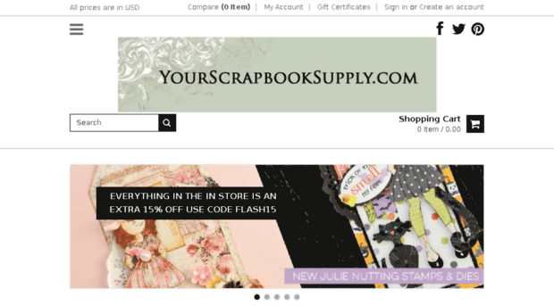 yourscrapbooksupply.com