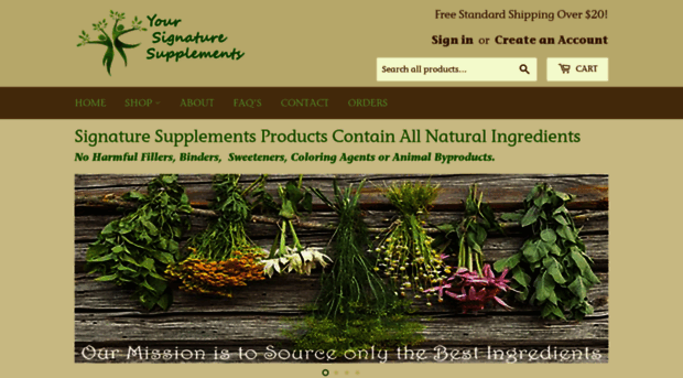 yoursignaturesupplements.com