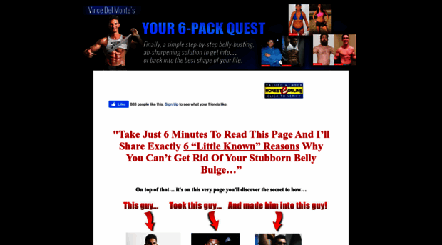 yoursixpackquest.com