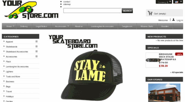 yourskateboardstore.com