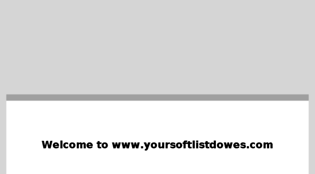 yoursoftlistdowes.com