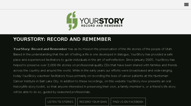 yourstory.utah.edu