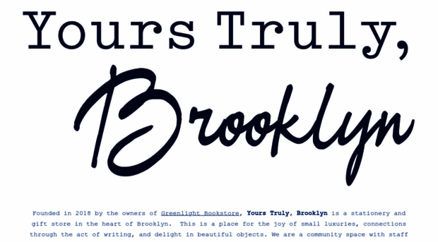 yourstrulybrooklyn.com