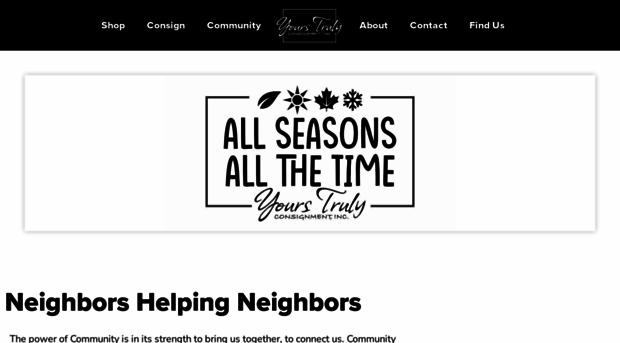 yourstrulyconsignment.com