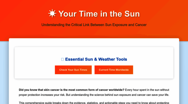 yourtimeinthesun.com