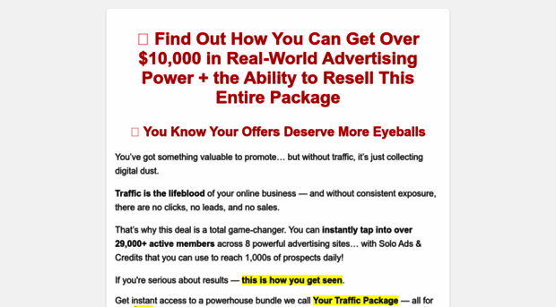 yourtrafficpackage.com