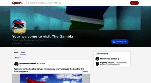 yourwelcometovisitthegambia.quora.com