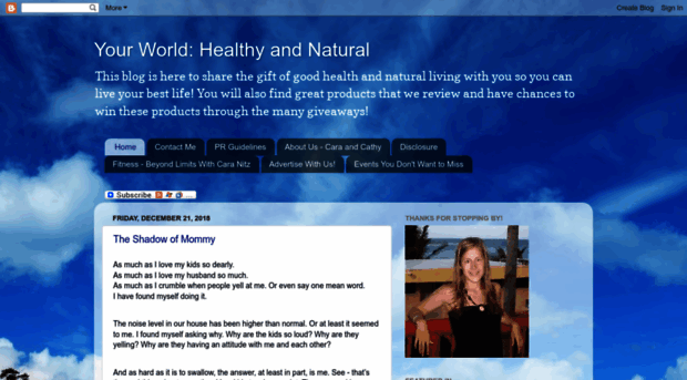 yourworldnatural.blogspot.com