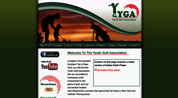 youthgolfassociation.org