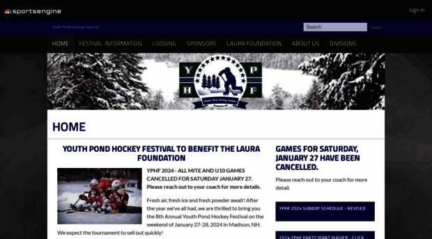 youthpondhockeyfestival.com