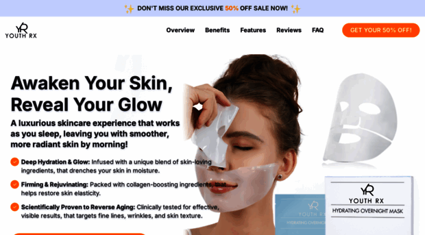 youthrxfacemask.com