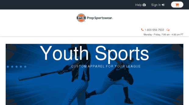 youthsports.prepsportswear.com