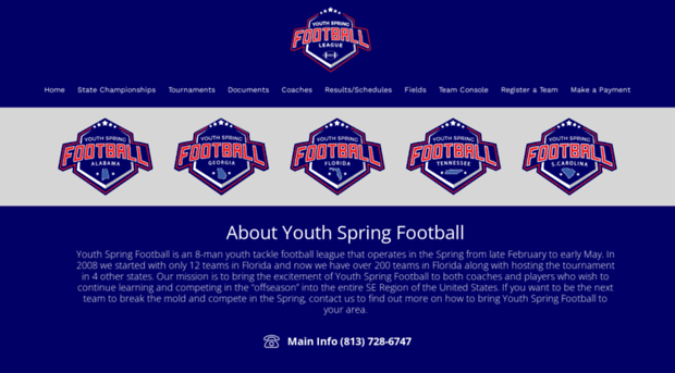 youthspringfootball.com