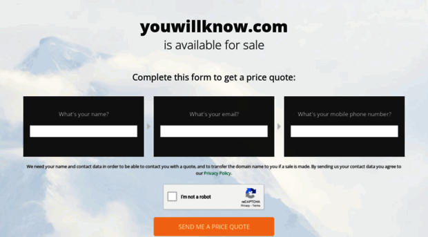 youwillknow.com