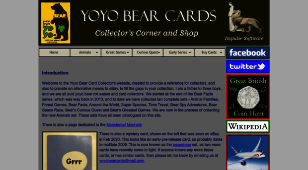 yoyobearcards.co.uk