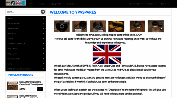 ypvspares.com