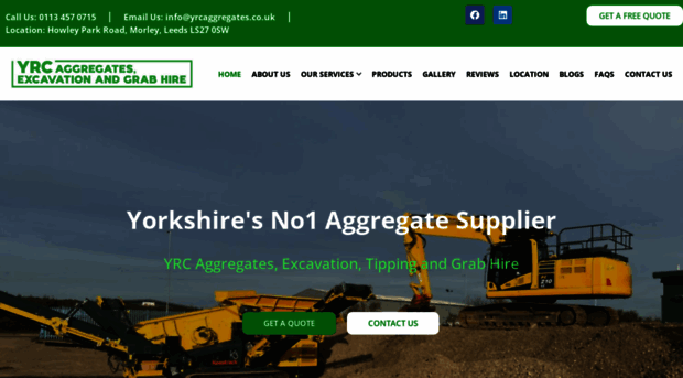 yrcaggregates.co.uk
