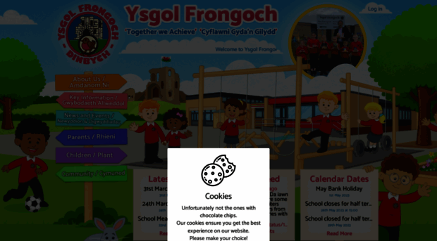 ysgolfrongoch.com