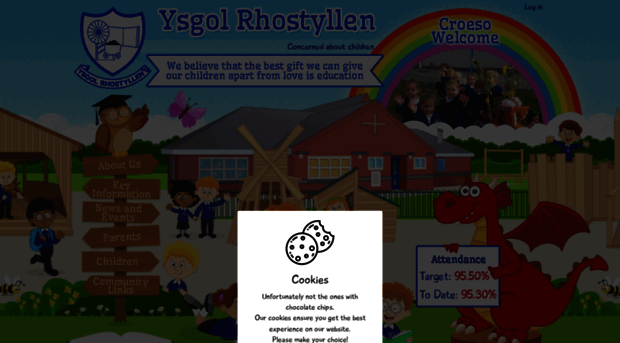 ysgolrhostyllen.co.uk