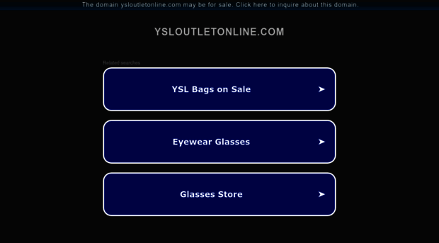 ysloutletonline.com